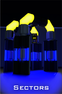 led laser tag arena sector