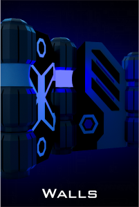 led laser tag arena wall